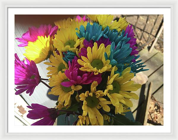 Raw Flowers 3 - Framed Print