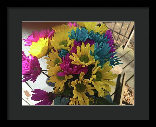 Raw Flowers 3 - Framed Print