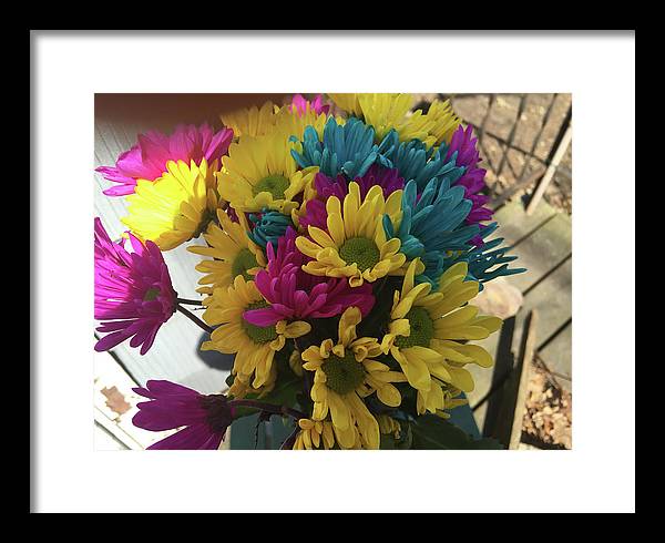 Raw Flowers 3 - Framed Print