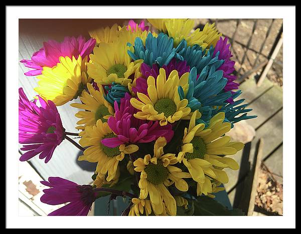 Raw Flowers 3 - Framed Print