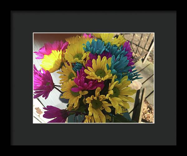 Raw Flowers 3 - Framed Print