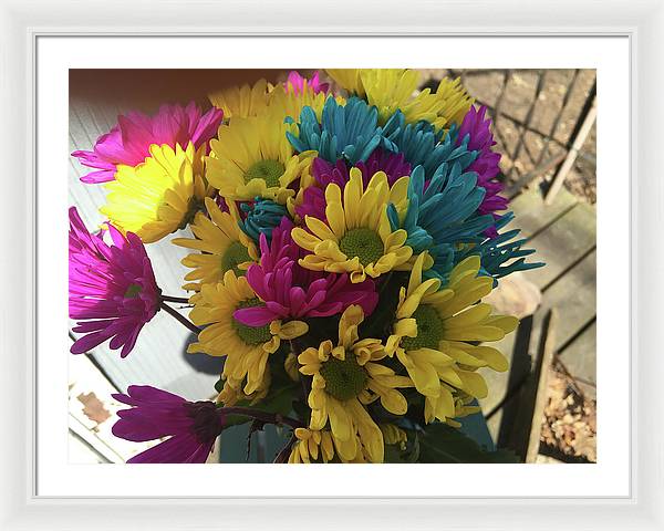 Raw Flowers 3 - Framed Print