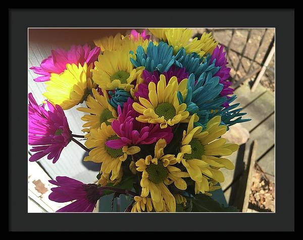 Raw Flowers 3 - Framed Print