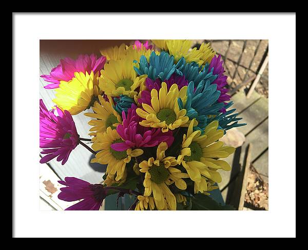 Raw Flowers 3 - Framed Print