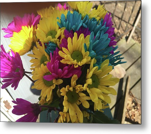 Raw Flowers 3 - Metal Print