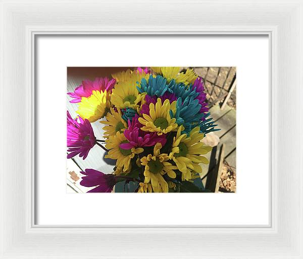 Raw Flowers 3 - Framed Print