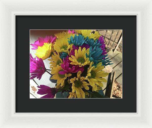 Raw Flowers 3 - Framed Print