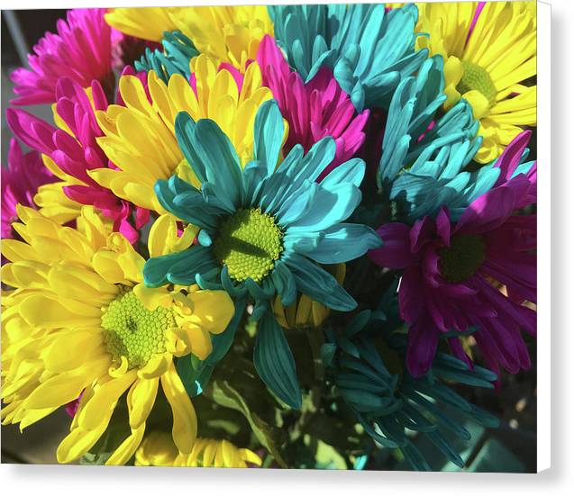 Raw Flowers 4 - Canvas Print