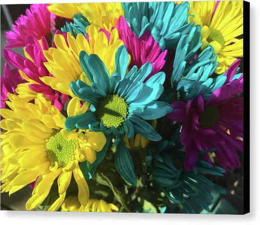 Raw Flowers 4 - Canvas Print