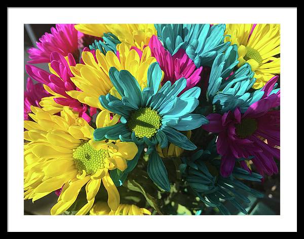 Raw Flowers 4 - Framed Print
