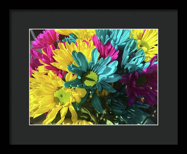 Raw Flowers 4 - Framed Print