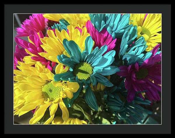Raw Flowers 4 - Framed Print