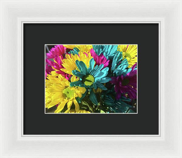 Raw Flowers 4 - Framed Print