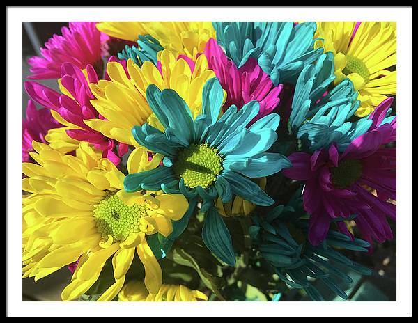 Raw Flowers 4 - Framed Print
