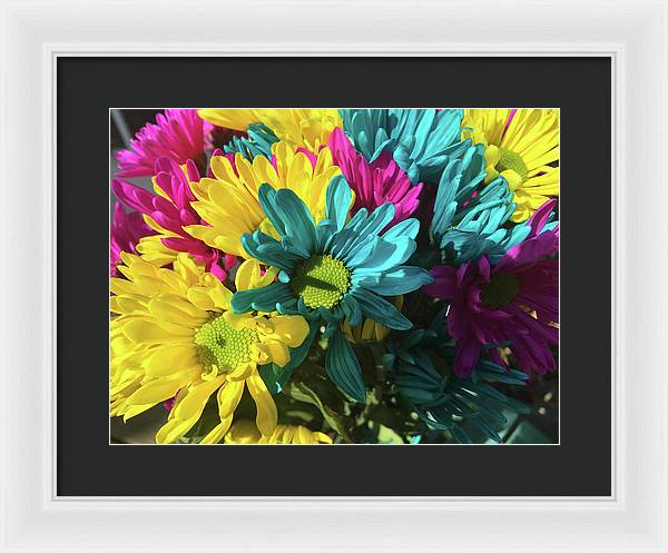 Raw Flowers 4 - Framed Print