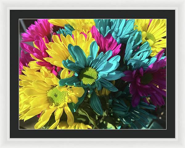 Raw Flowers 4 - Framed Print