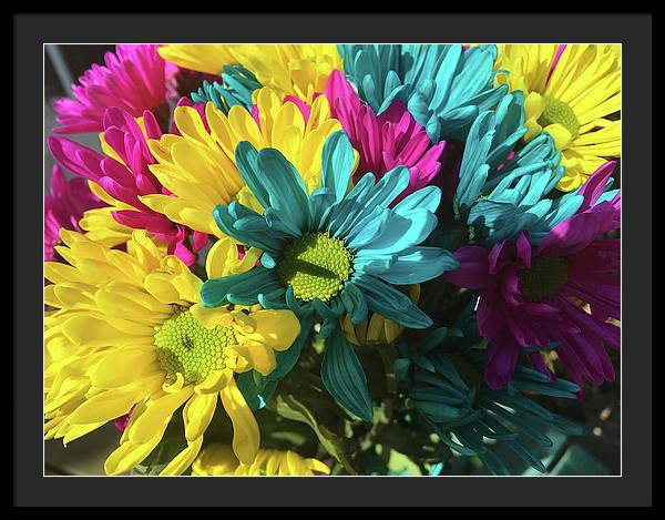 Raw Flowers 4 - Framed Print