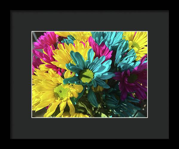 Raw Flowers 4 - Framed Print