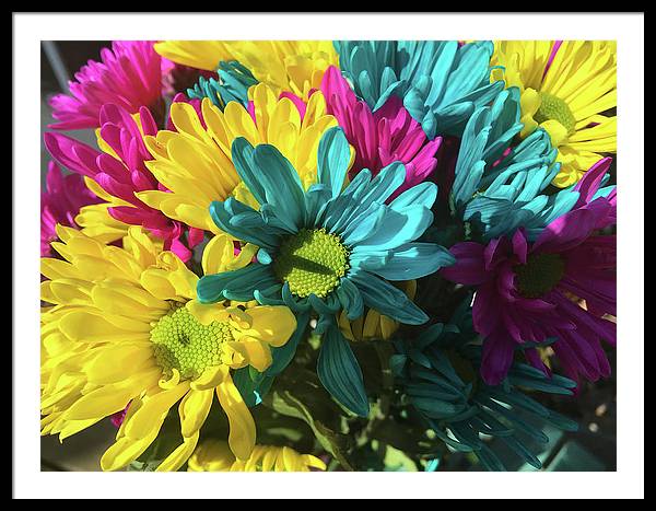 Raw Flowers 4 - Framed Print