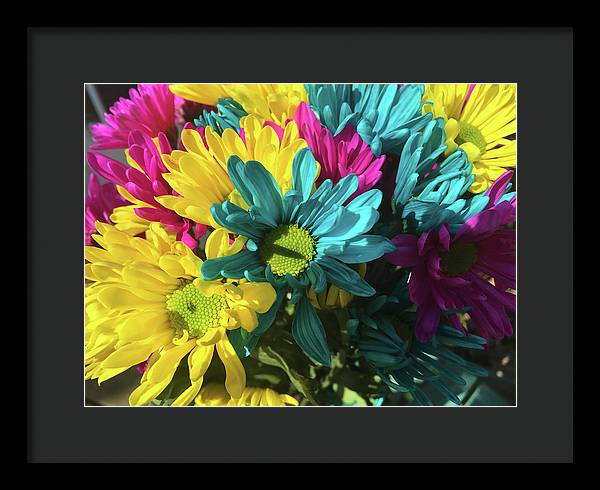 Raw Flowers 4 - Framed Print
