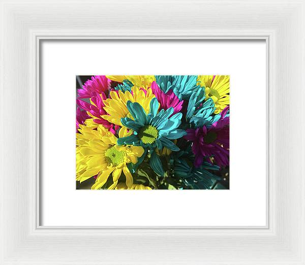 Raw Flowers 4 - Framed Print