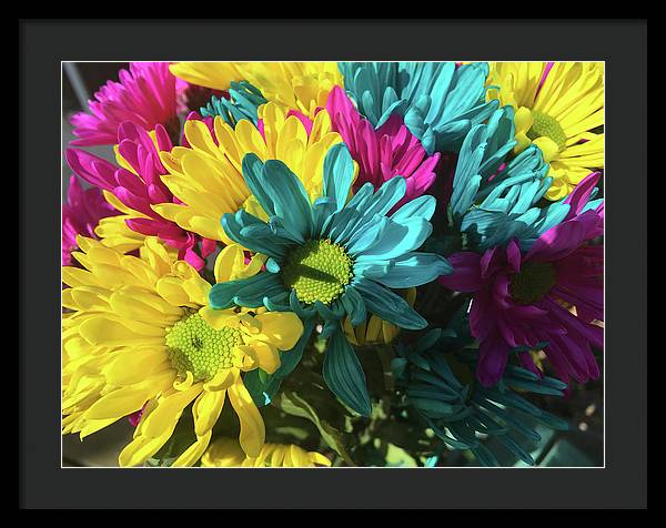 Raw Flowers 4 - Framed Print