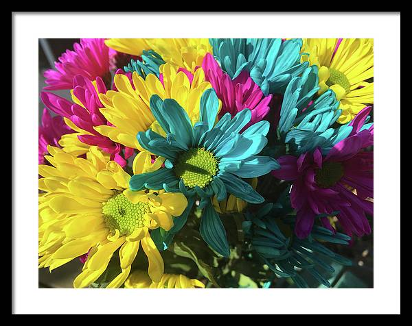 Raw Flowers 4 - Framed Print