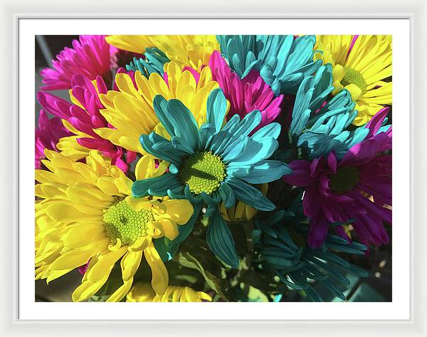 Raw Flowers 4 - Framed Print