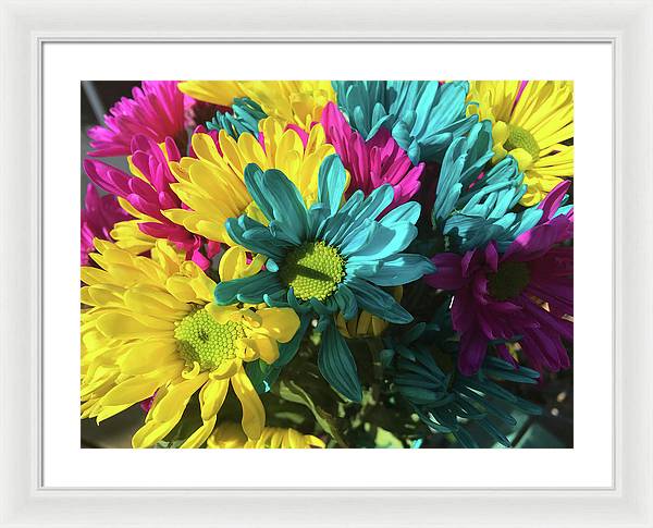 Raw Flowers 4 - Framed Print