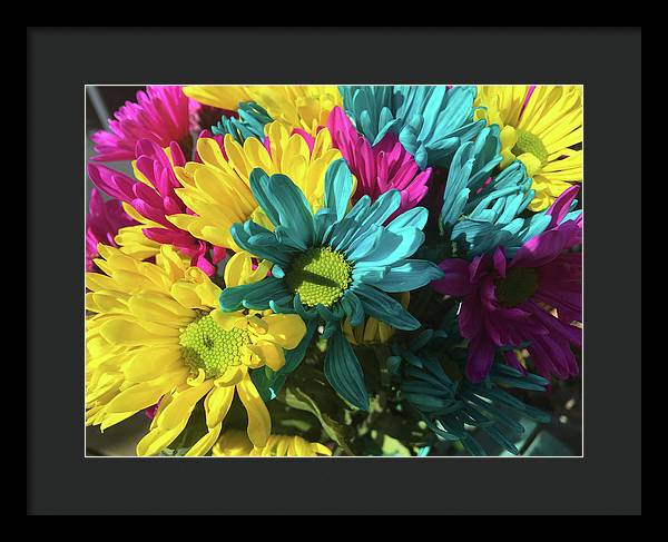 Raw Flowers 4 - Framed Print