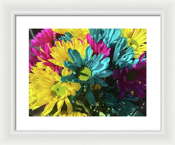 Raw Flowers 4 - Framed Print