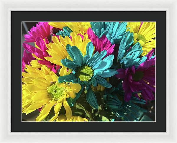 Raw Flowers 4 - Framed Print