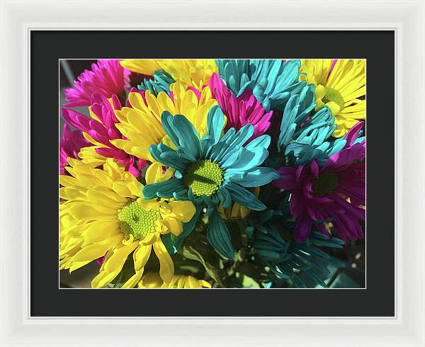 Raw Flowers 4 - Framed Print