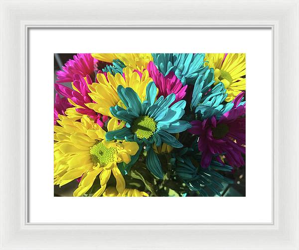 Raw Flowers 4 - Framed Print