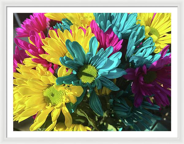 Raw Flowers 4 - Framed Print