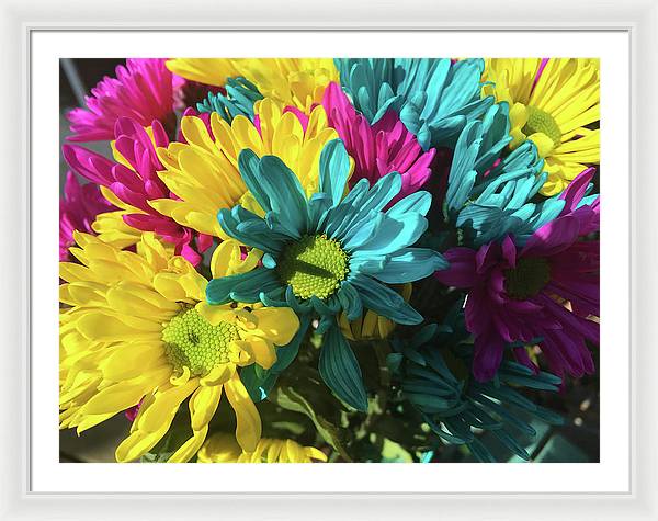 Raw Flowers 4 - Framed Print