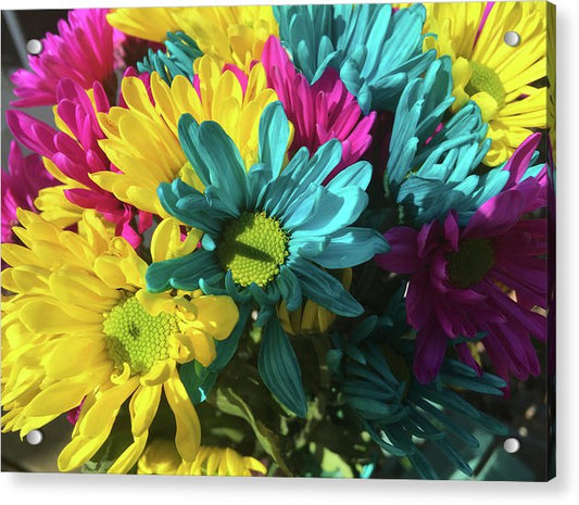 Raw Flowers 4 - Acrylic Print