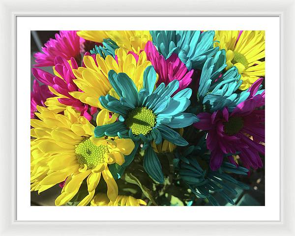 Raw Flowers 4 - Framed Print