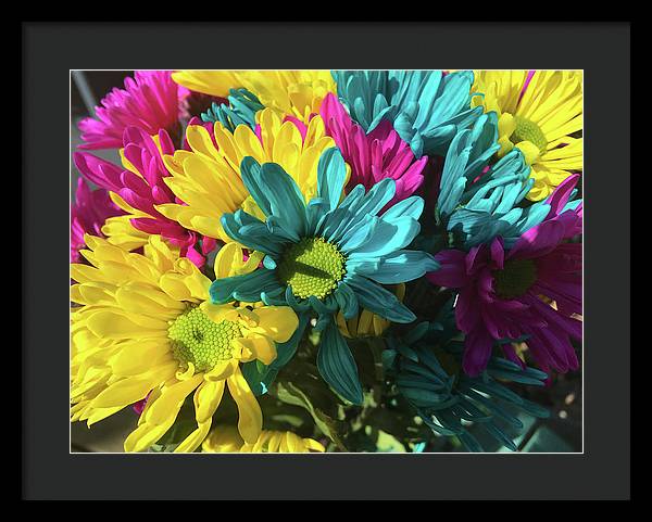 Raw Flowers 4 - Framed Print
