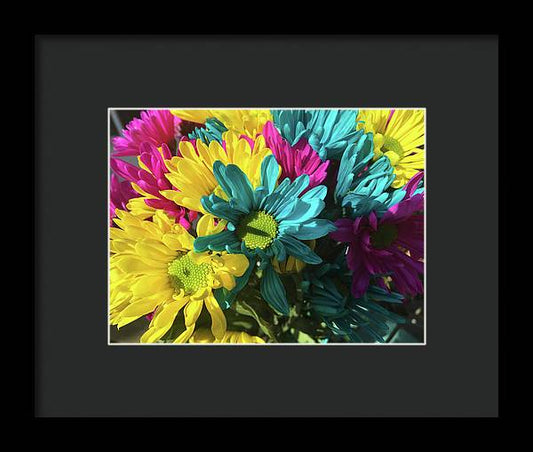 Raw Flowers 4 - Framed Print