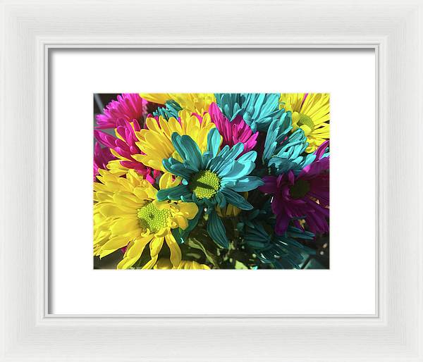 Raw Flowers 4 - Framed Print