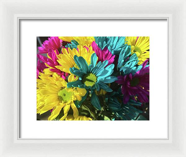 Raw Flowers 4 - Framed Print