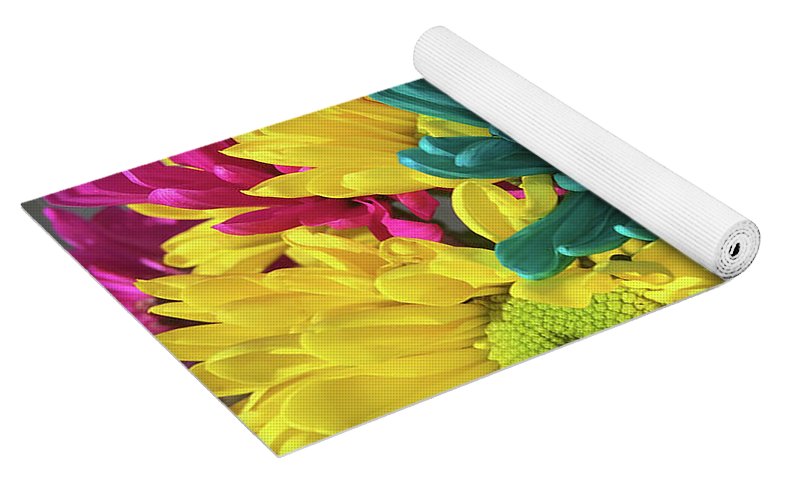 Raw Flowers 4 - Yoga Mat
