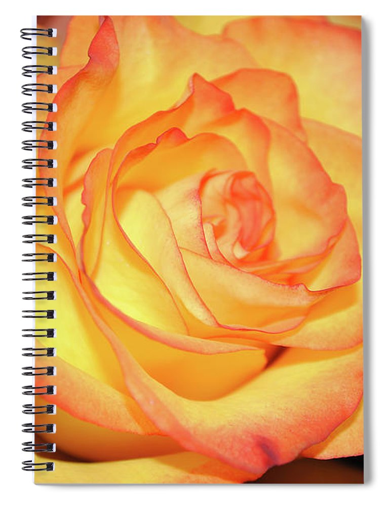 Raw Flowers 5 - Spiral Notebook