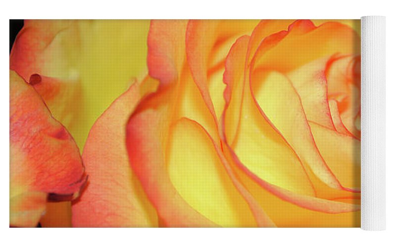 Raw Flowers 5 - Yoga Mat