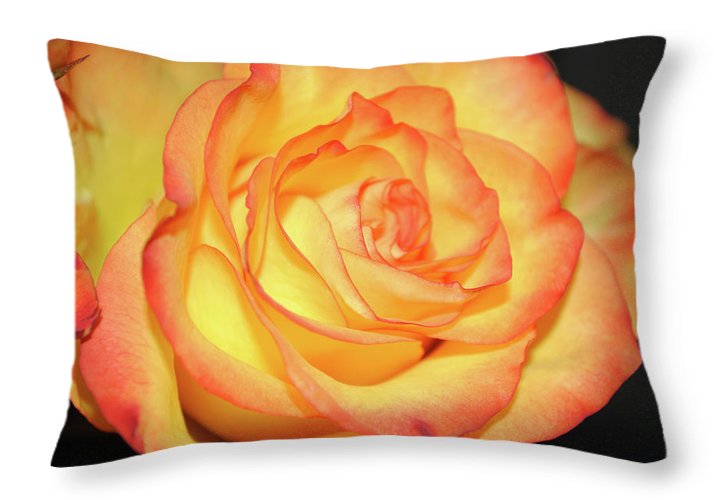 Raw Flowers 5 - Throw Pillow