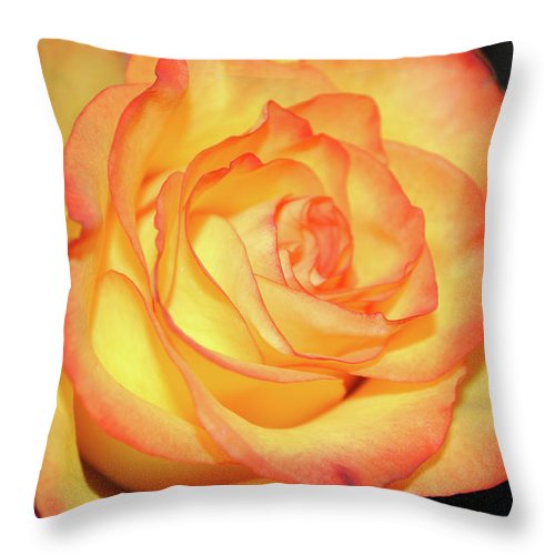Raw Flowers 5 - Throw Pillow