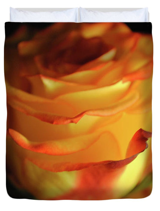 Raw Flowers 7 - Duvet Cover