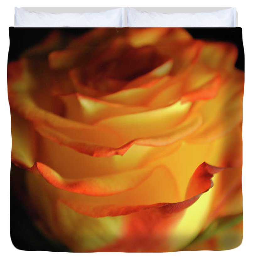 Raw Flowers 7 - Duvet Cover