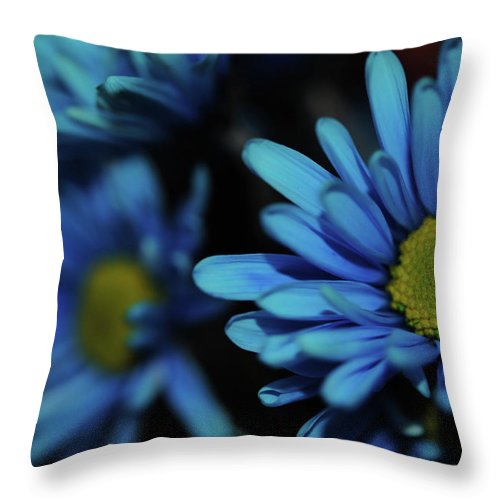Raw Flowers 8 - Throw Pillow